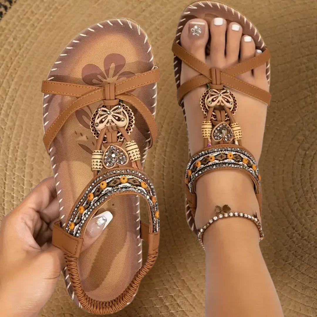 Nada – Sandalias ortopédicas al estilo Ibiza para comodidad y elegancia