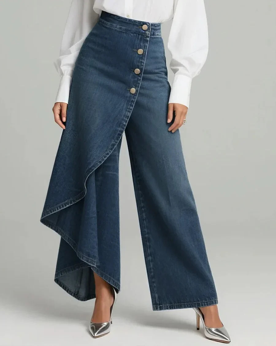 Carla™ | Pantalones vaqueros cruzados