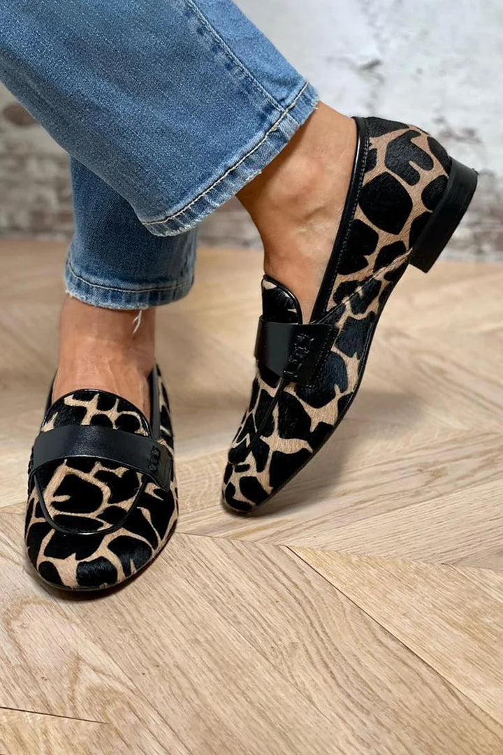 Nora | Mocasines exclusivos con tacón bajo
