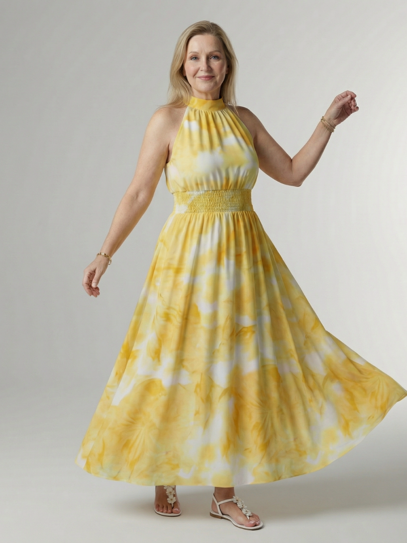 Martina | Vestido midi halter