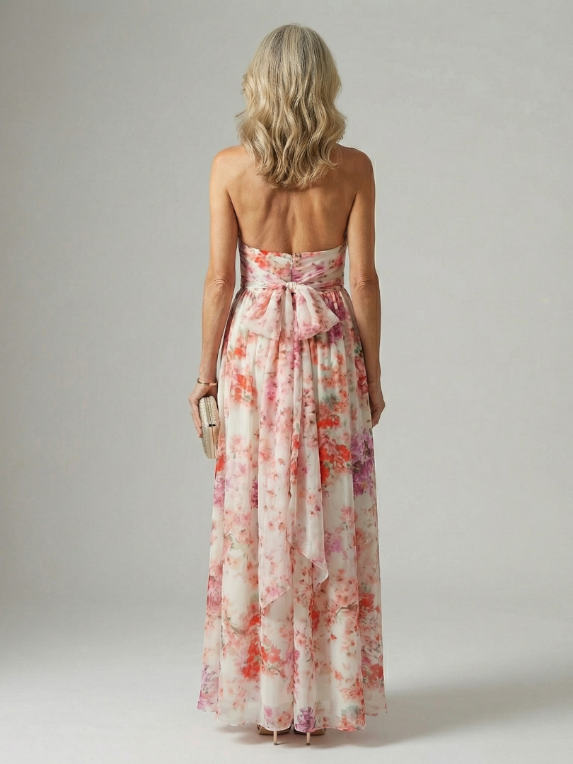 Violeta | Vestido maxi vaporoso