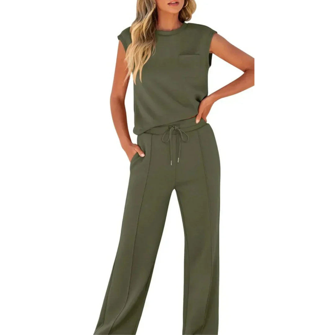 MIRIAM™ | Conjunto "Lounge" de primavera en tejido suave