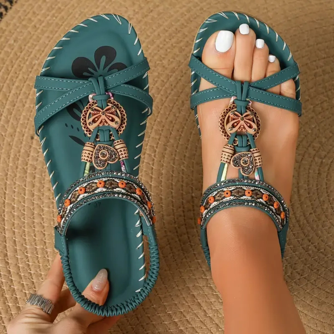 Nada – Sandalias ortopédicas al estilo Ibiza para comodidad y elegancia