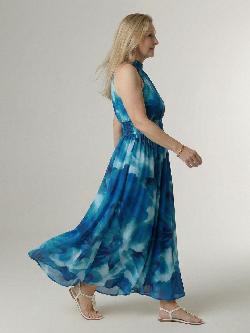Martina | Vestido midi halter