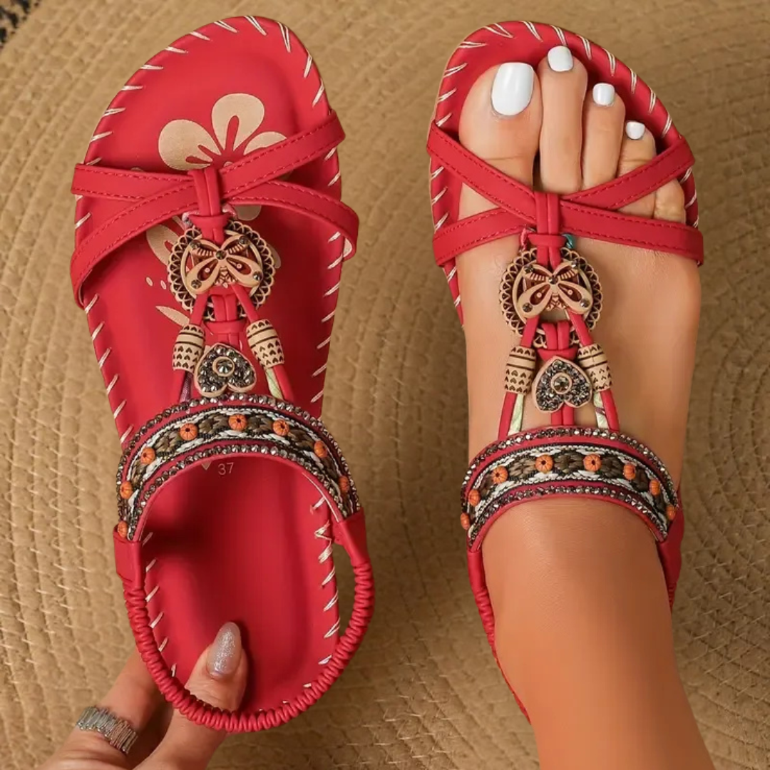 Nada – Sandalias ortopédicas al estilo Ibiza para comodidad y elegancia
