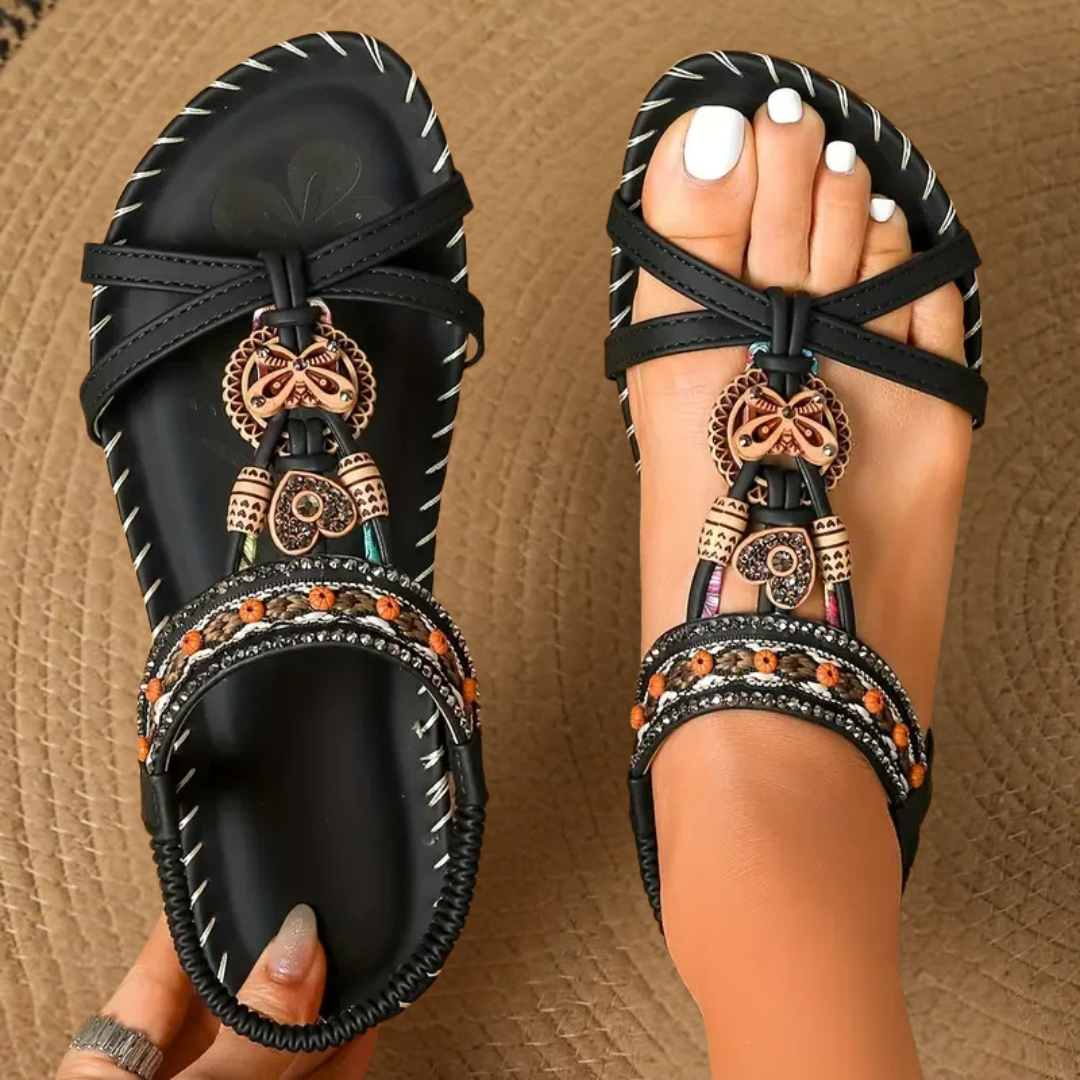 Nada – Sandalias ortopédicas al estilo Ibiza para comodidad y elegancia