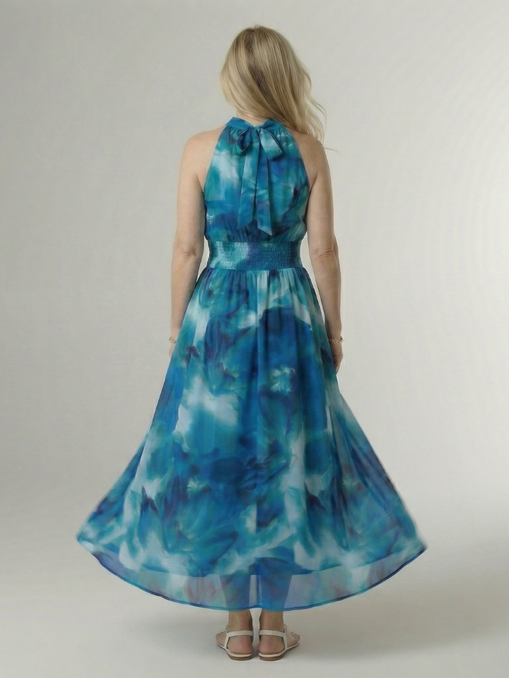 Martina | Vestido midi halter