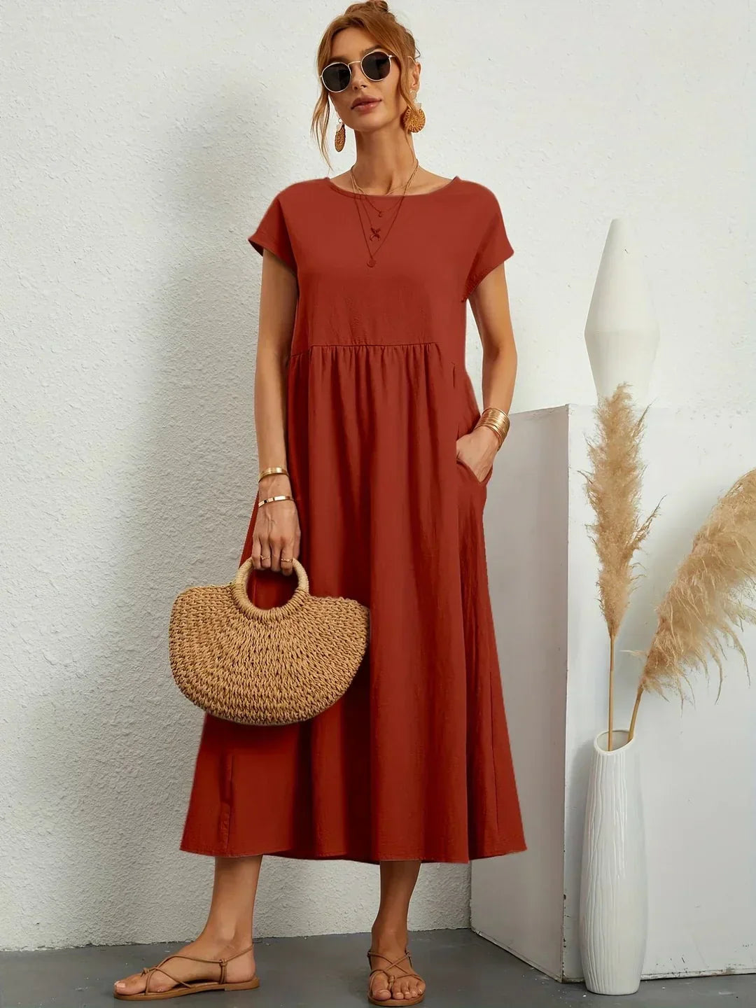 Gabriela - vestido midi