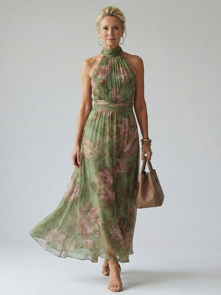 Mirella | Vestido midi halter