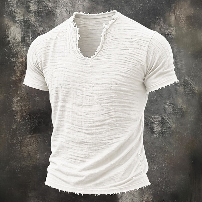 Bruno | Camiseta Vintage con escote en V