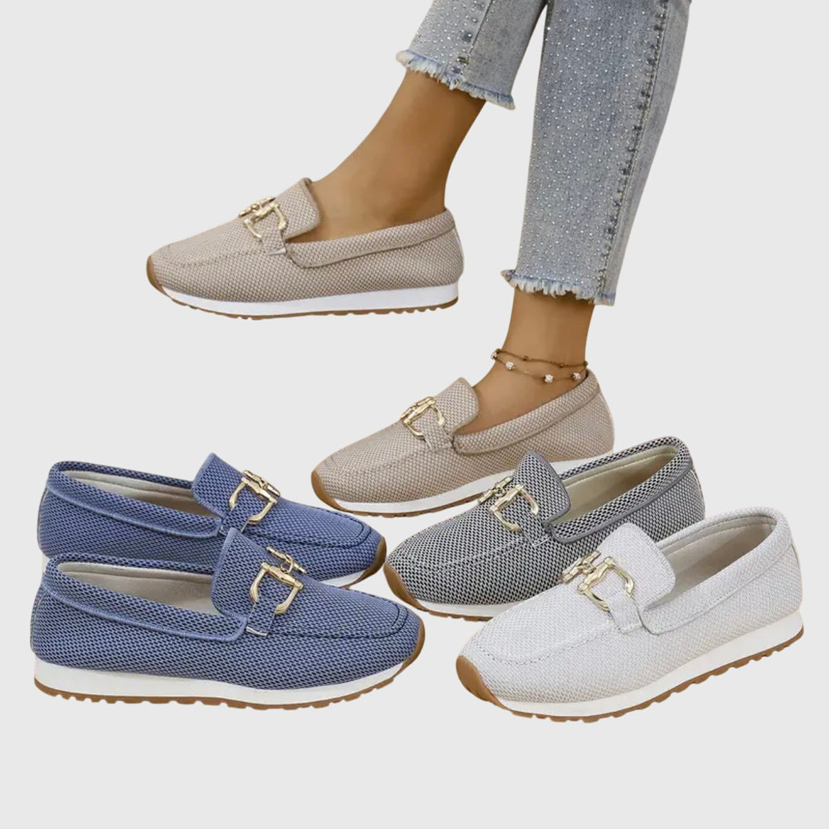 Lilia - Zapatillas Loafer Ortopédicas