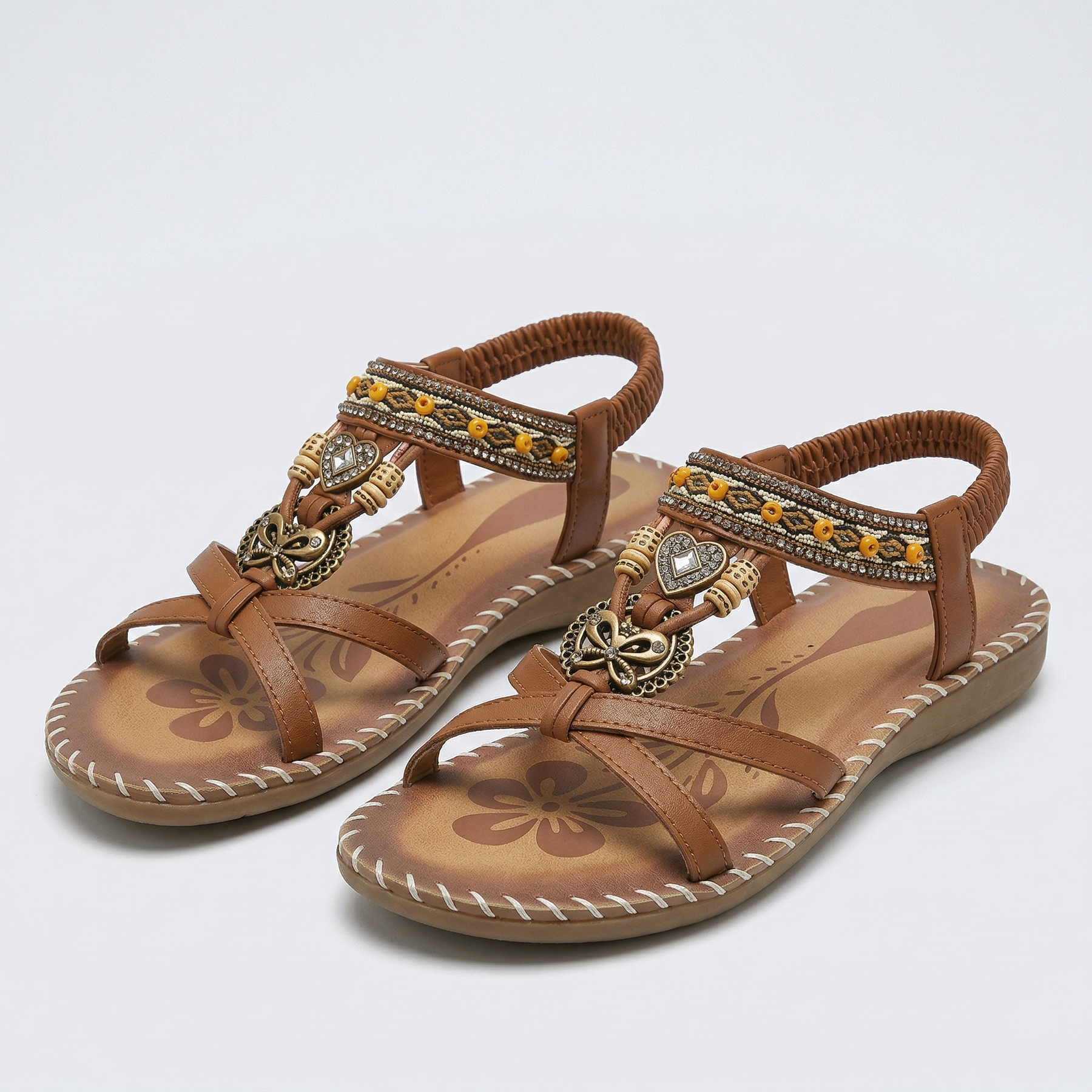 Nada – Sandalias ortopédicas al estilo Ibiza para comodidad y elegancia