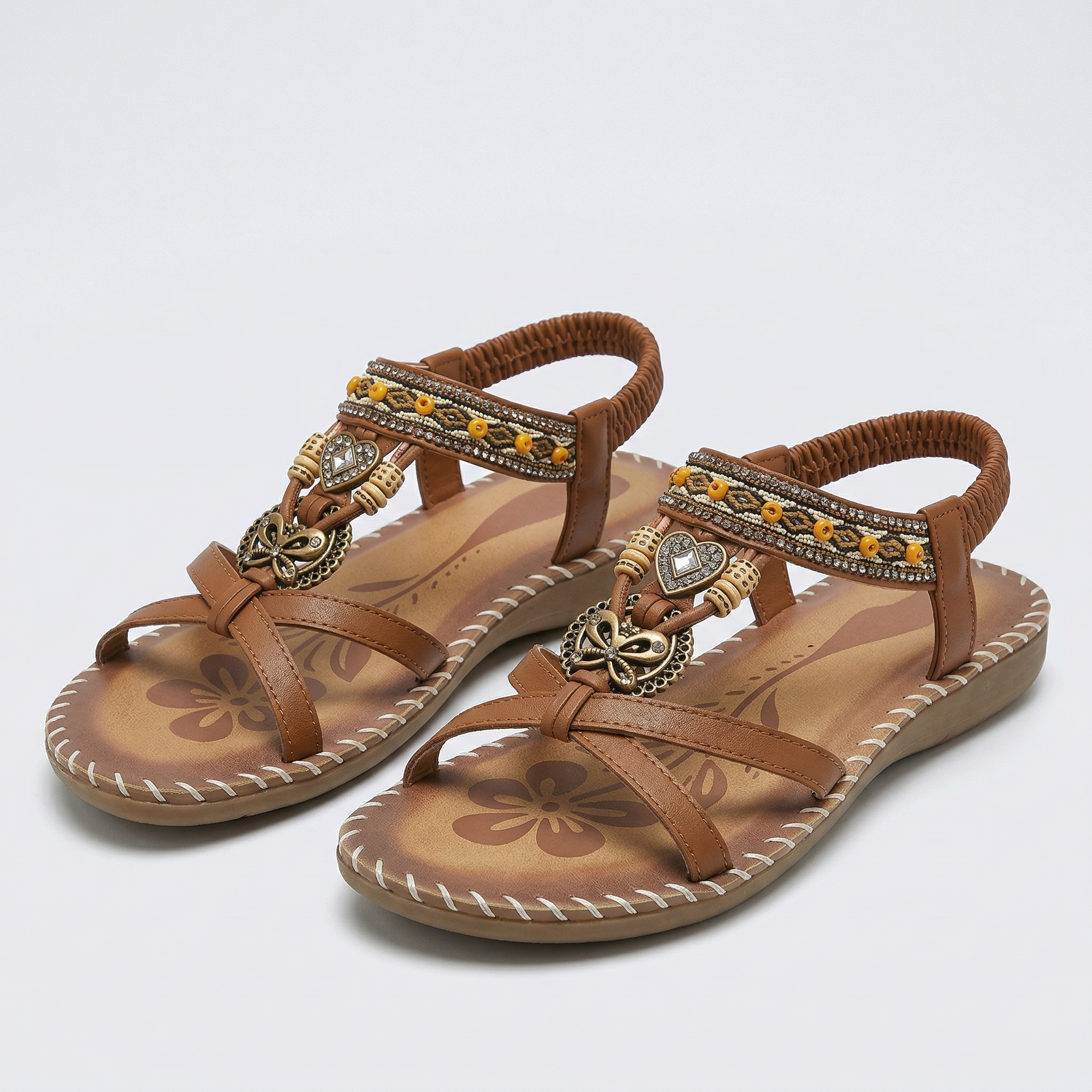 Nada – Sandalias ortopédicas al estilo Ibiza para comodidad y elegancia