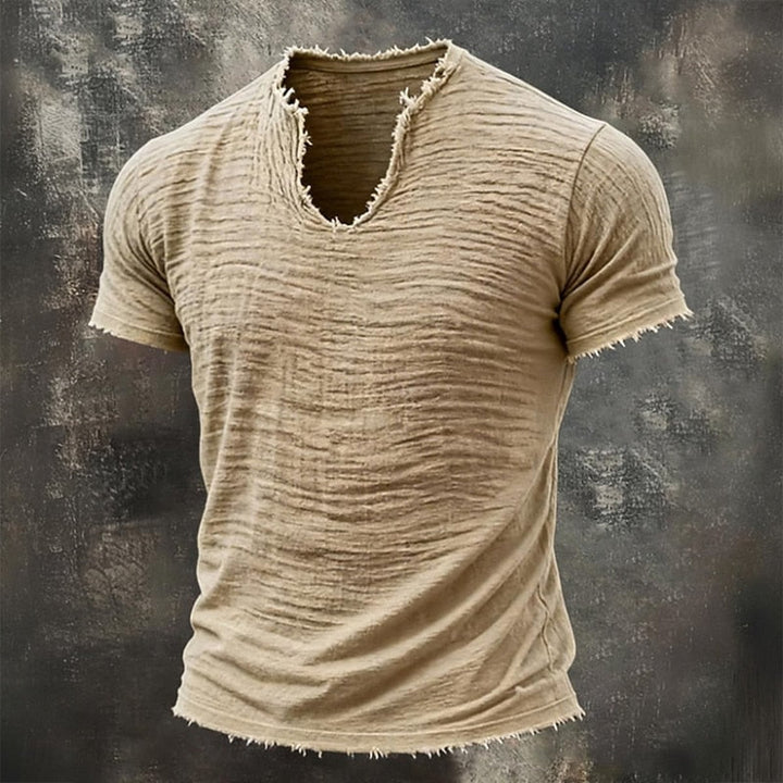 Bruno | Camiseta Vintage con escote en V