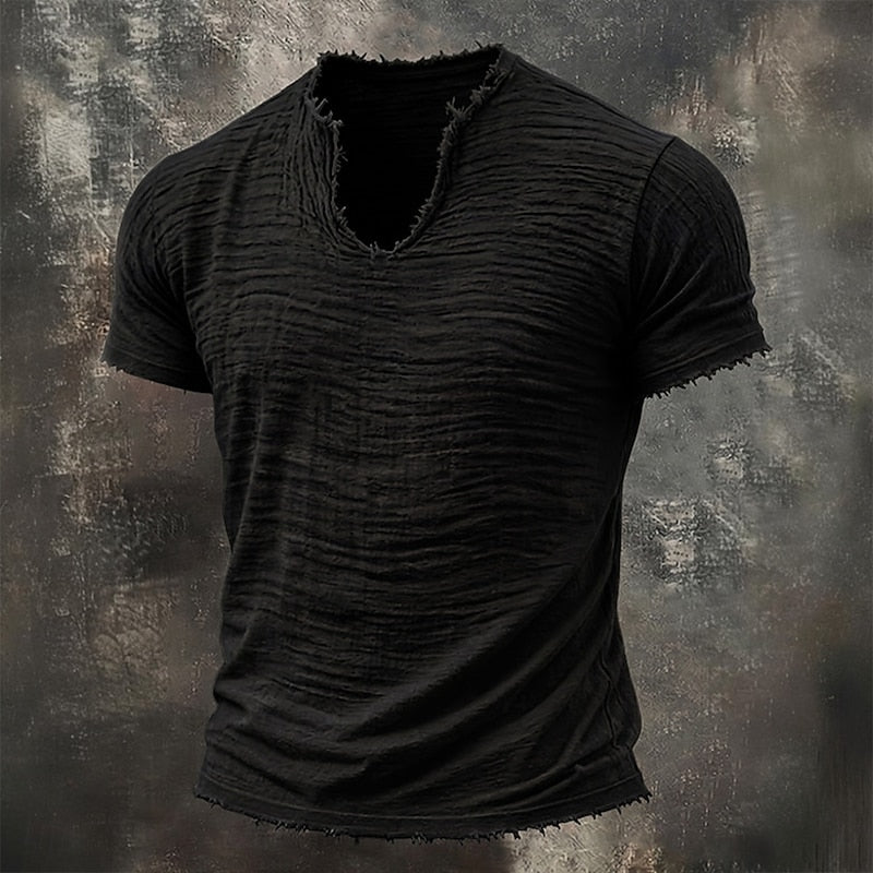 Bruno | Camiseta Vintage con escote en V