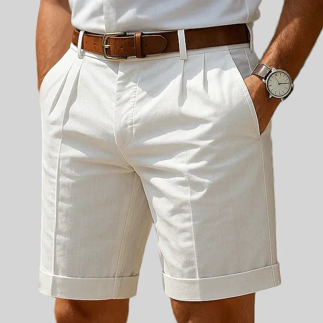 Mateo | Bermudas de verano con pliegues
