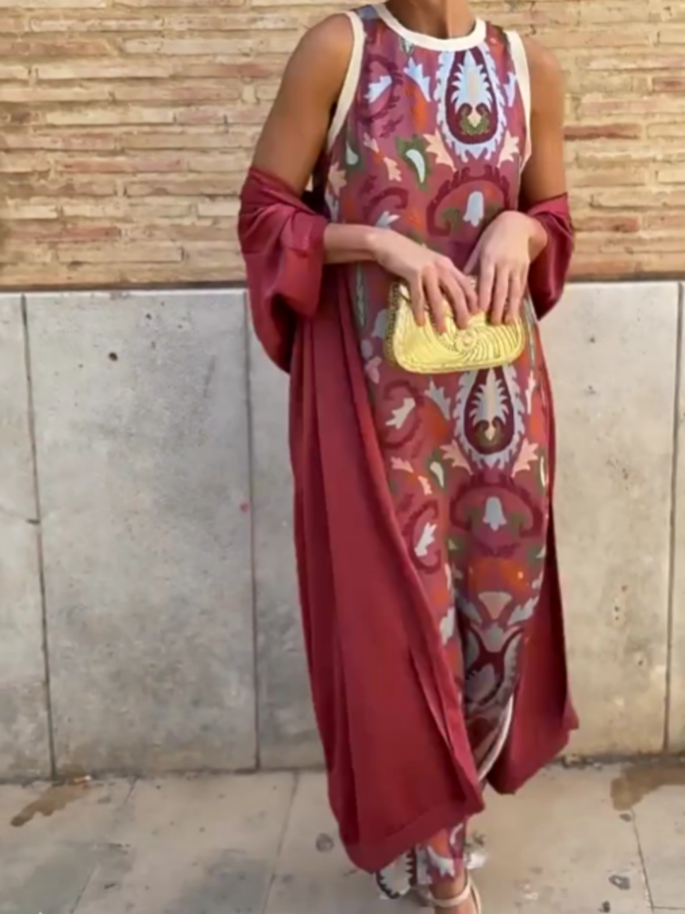 Celeste - Vestido Cape