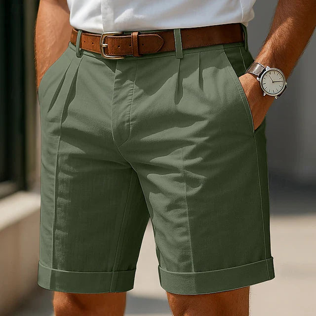 Mateo | Bermudas de verano con pliegues