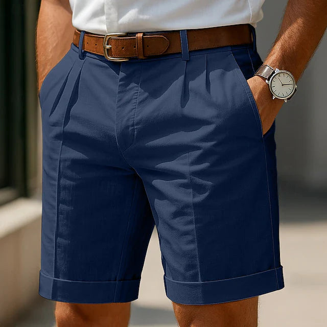 Mateo | Bermudas de verano con pliegues